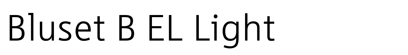 Bluset B EL Light